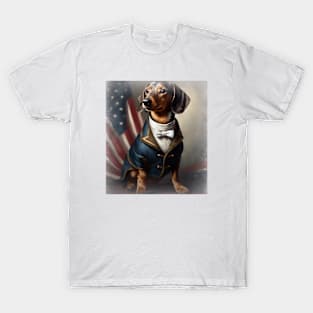 Patriotic Dachshund T-Shirt